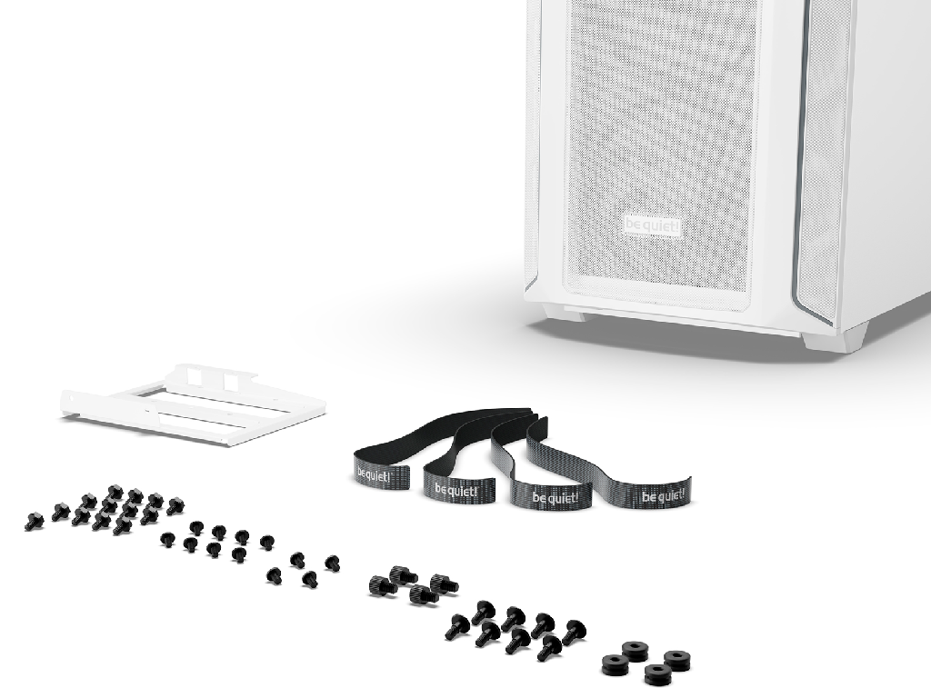 Case ATX be quiet! Shadow Base 800 FX, w/o PSU, 4x140mm, ARGB, 2xUSB 3.2, 1xUSB Type C, TG, White - миниатюра 6