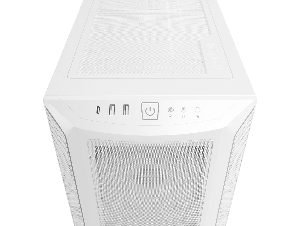 Case ATX be quiet! Shadow Base 800 FX, w/o PSU, 4x140mm, ARGB, 2xUSB 3.2, 1xUSB Type C, TG, White - миниатюра 5