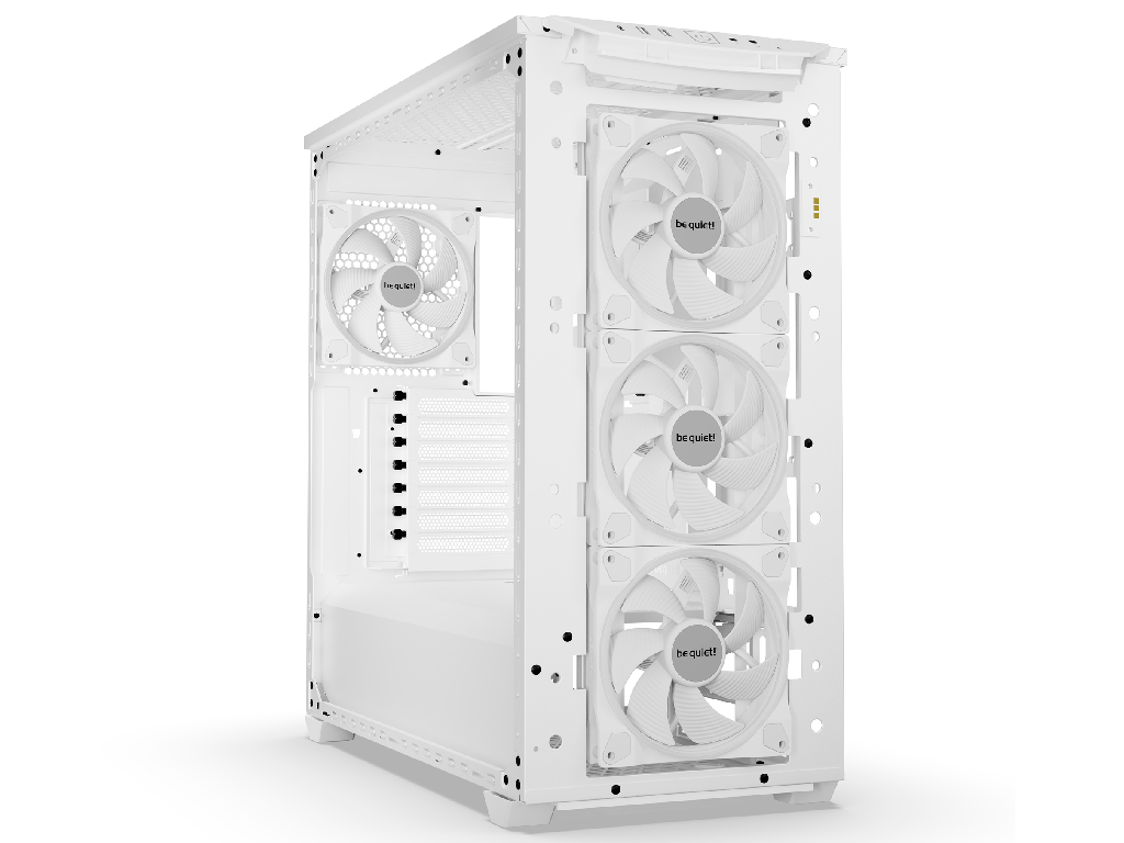 Case ATX be quiet! Shadow Base 800 FX, w/o PSU, 4x140mm, ARGB, 2xUSB 3.2, 1xUSB Type C, TG, White - миниатюра 2