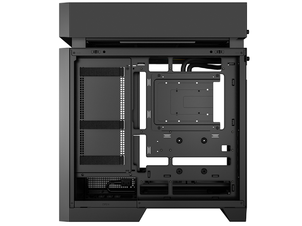 Case ATX Deepcool CL6600, w/o PSU, AIO 360mm, 2x120mmARGB, USB-C, USB3.0, Front Mesh, TG, Dust Filter, 2x2.5', 2x3.5", Black - миниатюра 5
