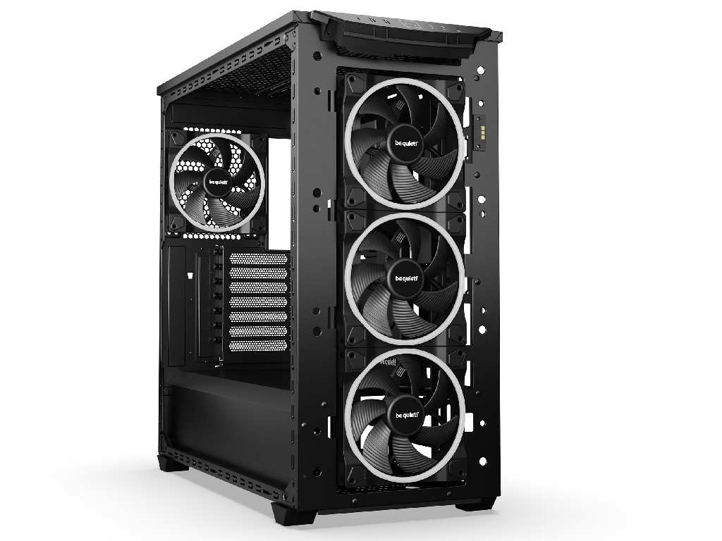 Case ATX be quiet! Shadow Base 800 FX Black, w/o PSU, 4x140mm, ARGB, 2xUSB 3.2, 1xUSB Type C, TG - миниатюра 2