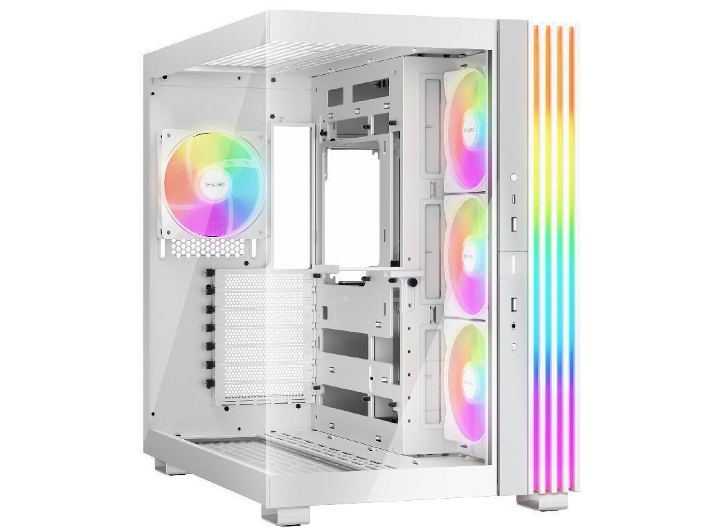 Case Atx Be Quiet Ligh Base 600 Lx Wo Psu 4X120MM Argb Fan Argb Strips Front Side Tg Df Vga Holder Usbc 2XUSB32 1X35 2X25 White General Data Model Light Base 600 Lx White Color