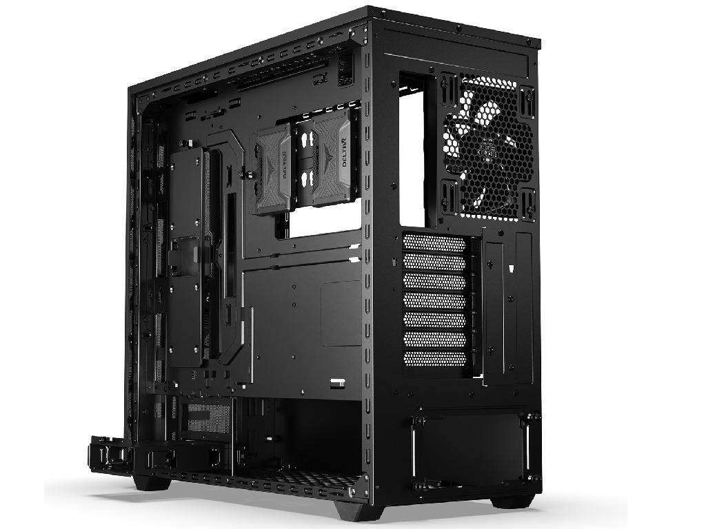 Case ATX be quiet! Shadow Base 800 DX, w/o PSU, 3x140mm, ARGB, 2xUSB 3.2, 1xUSB Type C, TG, Black - миниатюра 4