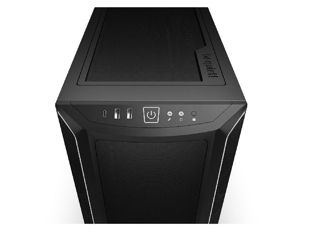Case ATX be quiet! Shadow Base 800 DX, w/o PSU, 3x140mm, ARGB, 2xUSB 3.2, 1xUSB Type C, TG, Black - миниатюра 5