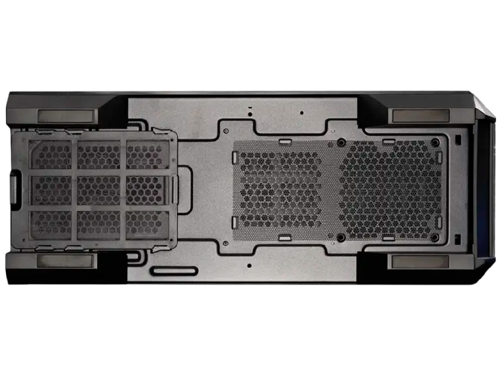 Case ATX Chieftec STALLION II, w/o PSU, 0.6mm, 4x120mm ARGB, Front Side Tempered Glass, ARGB Hub, 1xUSB-C, 2xUSB3.2, 1xUSB2.0, 4x2.5", 2x3.5", Black . PN GP-02B-UC-OP - миниатюра 6