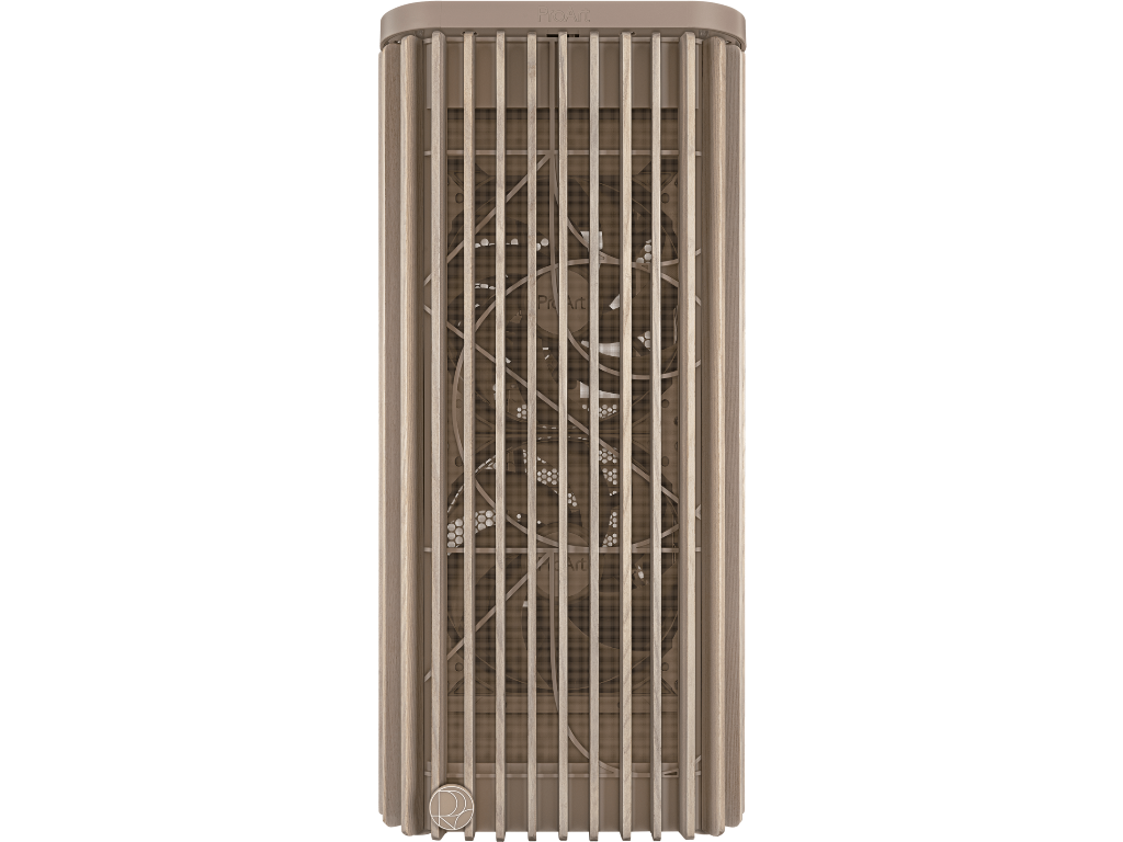 Case ATX ASUS ProArt PA401 Wood Edition Beige - Mesh Pa Panel No Psu Mesh Panel Side 2X160 Mm Fans Front 1X120 Mm Fan Rear 2XUSB 32 GEN1 USB 32 GEN2 Type C Audioout Mic Carcasakorpus - миниатюра 2