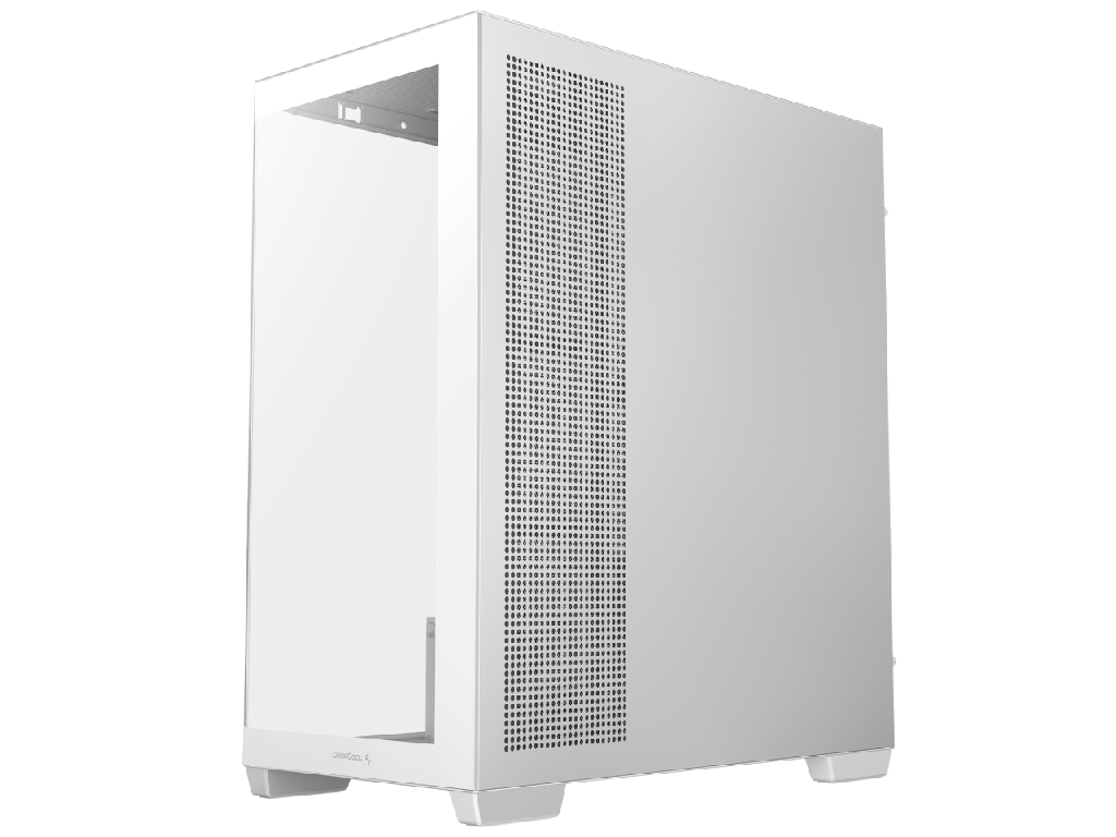 DEEPCOOL ”CG580 4F V2 WH” ATX Case, Picturesque single-chamber panoramic case with 270°view, without PSU, Tool-less, 4x ARGB 120mm PWM fans, Support 360mm radiator, Megnetic dust filters, 33mm for Cable Management, 2x2.5”SSD/2x3.5”HDD, 1xType-C, 2xUSB3.0, 1xAudio, 8.8kg, White - миниатюра 7