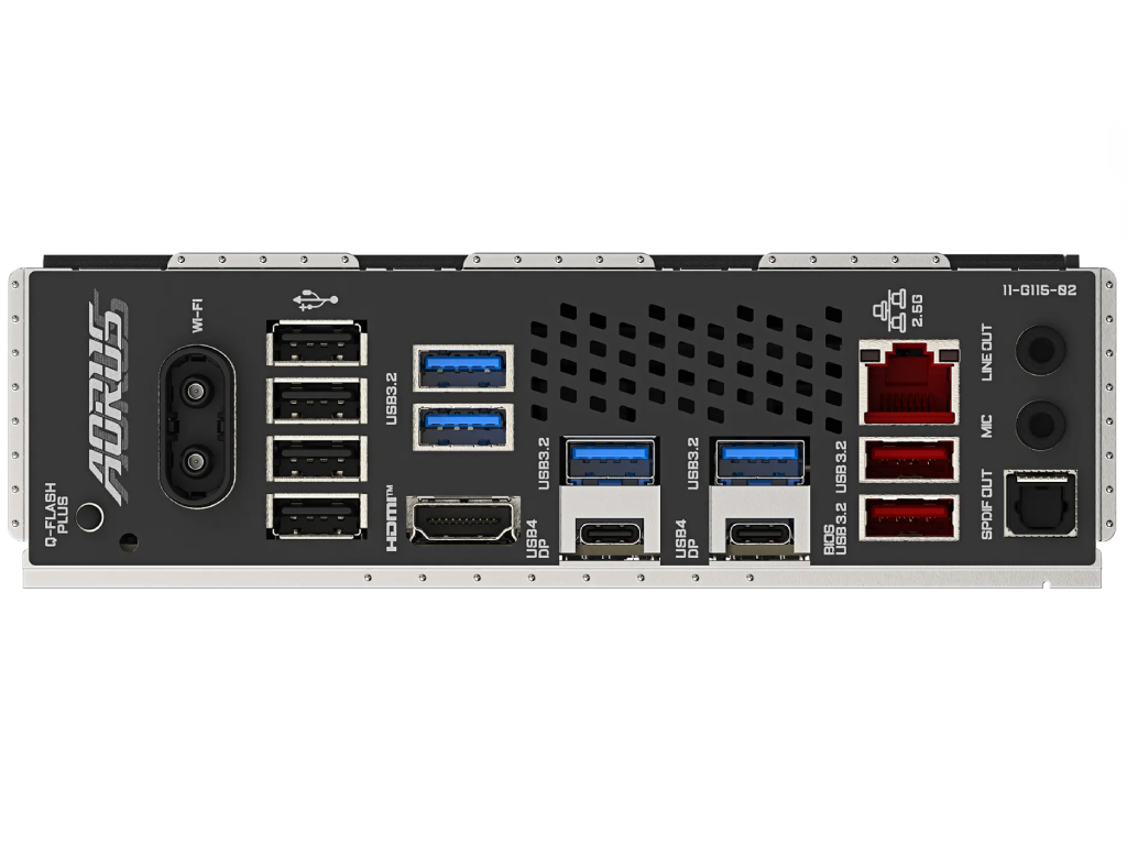 GIGABYTE X870 AORUS ELITE WIFI7, Socket AM5, AMD X870, 20Phases, Dual 4xDDR5-8200, APU AMD graphics, HDMI, 3xPCIe 5.0 X16, 4xSATA3, RAID, 4xM.2 PCIe 5.0, ALC1200 HDA, 2.5GbE LAN, WiFi7/BT, 2xUSB4 USB-C, 1xUSB-C Gen2x2, 2xUSB3.2 Gen2, 6xUSB3.2, RGB Fusion 2.0, ATX - миниатюра 5