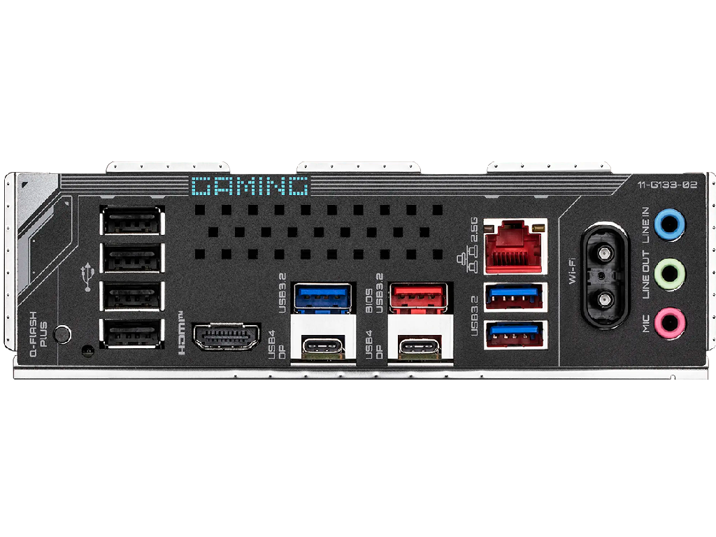 GIGABYTE X870 GAMING X WIFI7, Socket AM5, AMD X870, 20Phases, Dual 4xDDR5-8200, APU AMD graphics, HDMI, 3xPCIe 5.0 X16, 4xSATA3, RAID, 3xM.2 PCIe 5.0, Realtek 7.1 HDA, 2.5GbE LAN, WiFi7/BT5.4, 2xUSB4, 1xUSB-C Gen2x2, 1xUSB3.2 Gen2, 5xUSB3.2, RGB Fusion 2.0, ATX - миниатюра 4