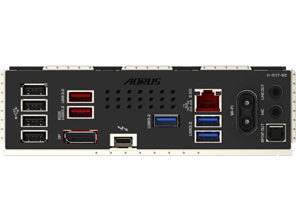 GIGABYTE Z890 AORUS ELITE WIFI7, Socket 1851, 19Phases, Intel® Z890 (Ultra 2 Series CPU), CPU graphics, HDMI, DP, Dual 4xDDR5-9200, 3xPCIe X16 5.0, 4xSATA3, RAID, 4xM.2 5.0, ALC1220/SPDIF, WIFI7/BT, 2.5GbE LAN, 1xTB4, 3xUSB3.2Gen2(1C+2A), 5xUSB3.2, RGB Aura Sync, Black, ATX - миниатюра 5