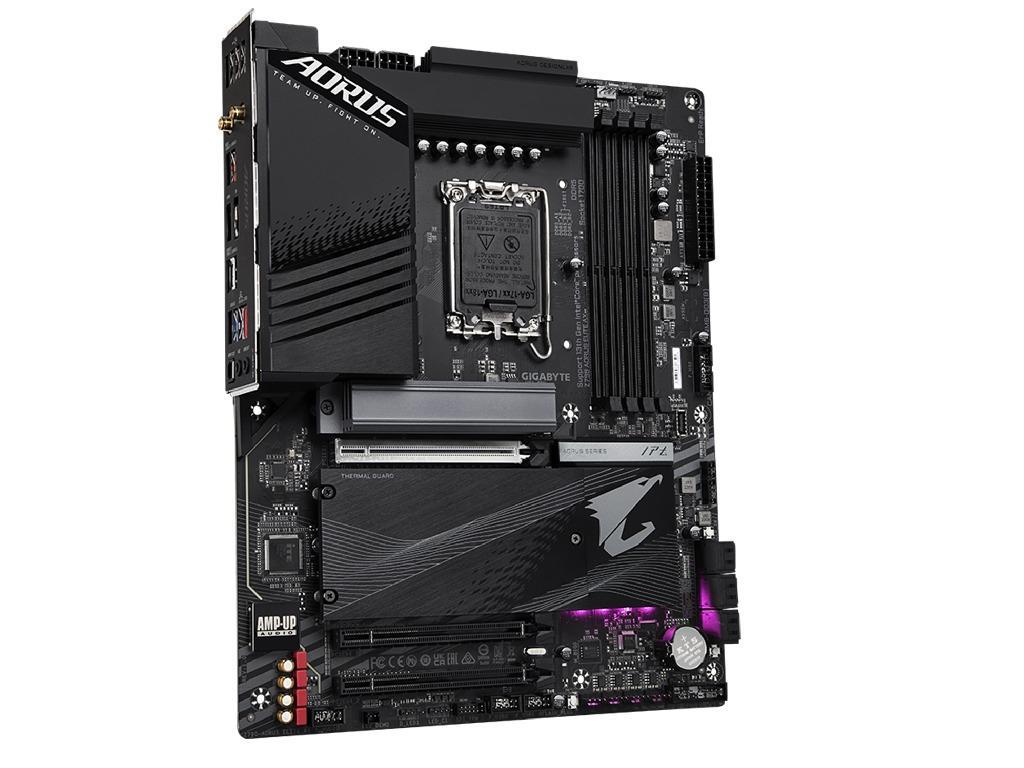 Gigabyte Z790 AORUS ELITE AX DDR5 ATX S1700 Factor de forma a placii de baza ATX Socket LGA1700 Chipset Intel Z790 Tip Memorie DDR5 SDRAM Capacitate max. Totala RAM 128 GB Sloturi memorie 4x DIMM - миниатюра 3
