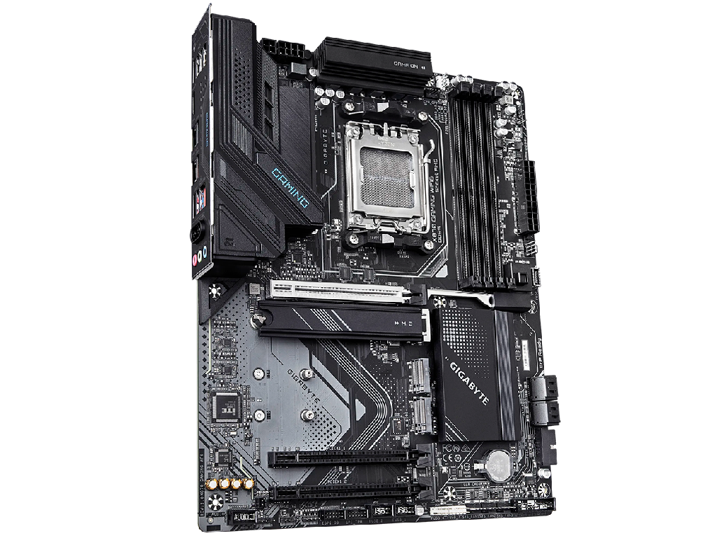 GIGABYTE X870 GAMING WF6, Socket AM5, AMD X870, 20Phase 20PHASES Dual 4XDDR56400 Apu Amd Graphics Hdmi 3XPCIE 40 X16 4XSATA3 Raid 4XM2 Pcie 50 ALC1220VB Hda 25GB E Lan WIFI6EBT52 2XUSBC Gen - миниатюра 3