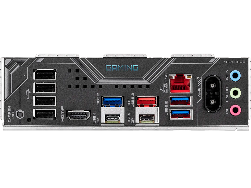 GIGABYTE X870 GAMING WF6, Socket AM5, AMD X870, 20Phase 20PHASES Dual 4XDDR56400 Apu Amd Graphics Hdmi 3XPCIE 40 X16 4XSATA3 Raid 4XM2 Pcie 50 ALC1220VB Hda 25GB E Lan WIFI6EBT52 2XUSBC Gen - миниатюра 4