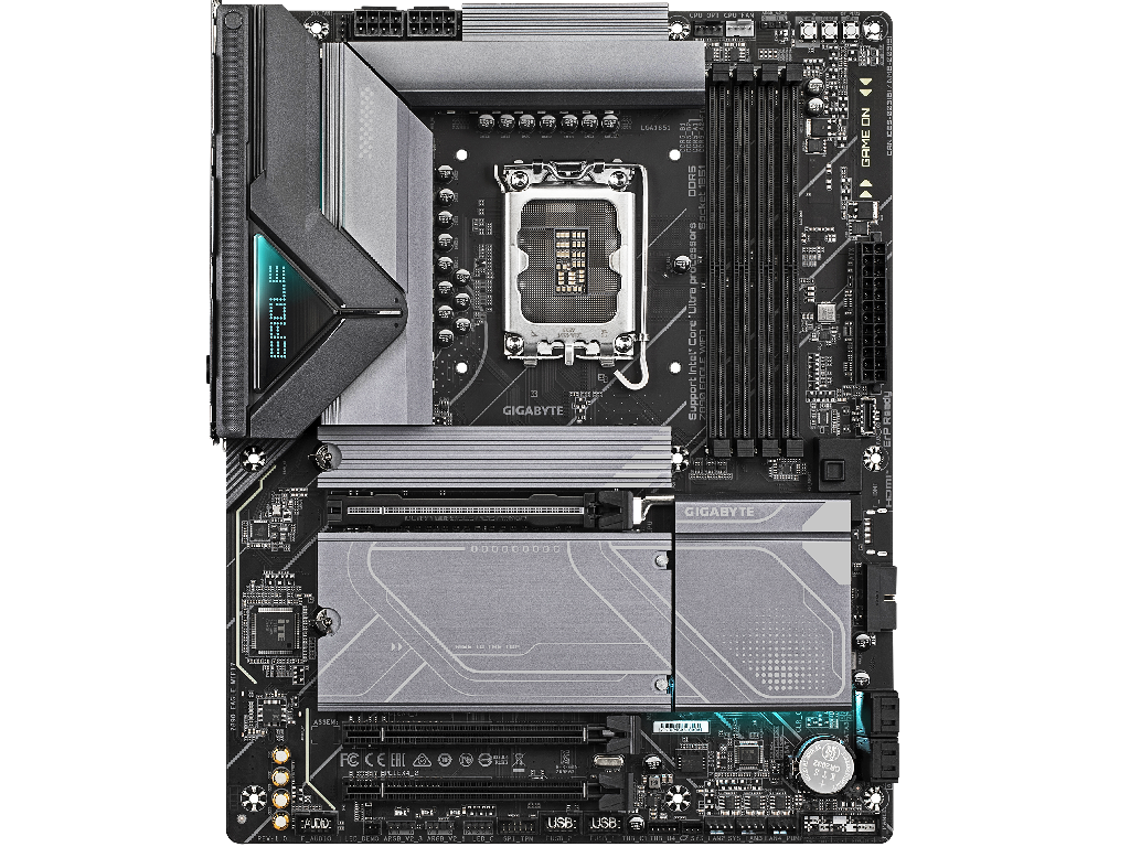 MB S1851 Gigabyte Z890 EAGLE ATX Factor de forma a plac Placii De Baza Atx Socket LGA1851 Chipset Intel Z890 Tip Memorie DDR5 Sdram Capacitate Max Totala RAM 256GB Sloturi Memorie 4X Dimm FRECVEN3FA Memo - миниатюра 2
