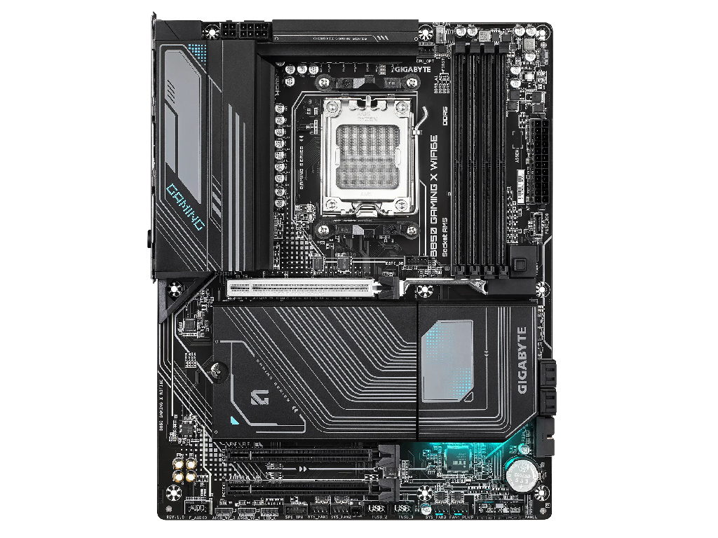 MB AM5 Gigabyte B850 GAMING X WIFI6E ATX Factor de form Forma A Placii De Baza Atx Socket AM5 Chipset Amd B850 Tip Memorie DDR5 Sdram Capacitate Max Totala RAM 256GB Sloturi Memorie 4X Dimm FRECVEN3FA Me - миниатюра 2