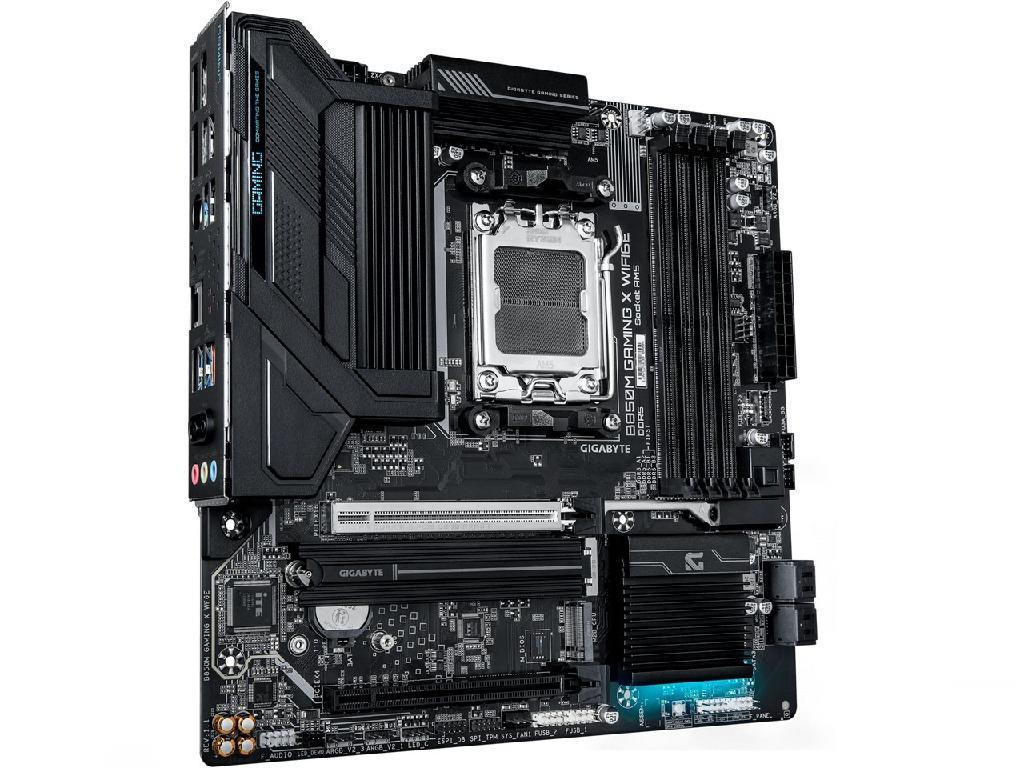 MB AM5 Gigabyte B850M GAMING X WF6E mATX Factor de form Forma A Placii De Baza Microatx Socket AM5 Chipset Amd B850 Tip Memorie DDR5 Sdram Capacitate Max Totala RAM 256GB Sloturi Memorie 4X Dimm Frecvent - миниатюра 3