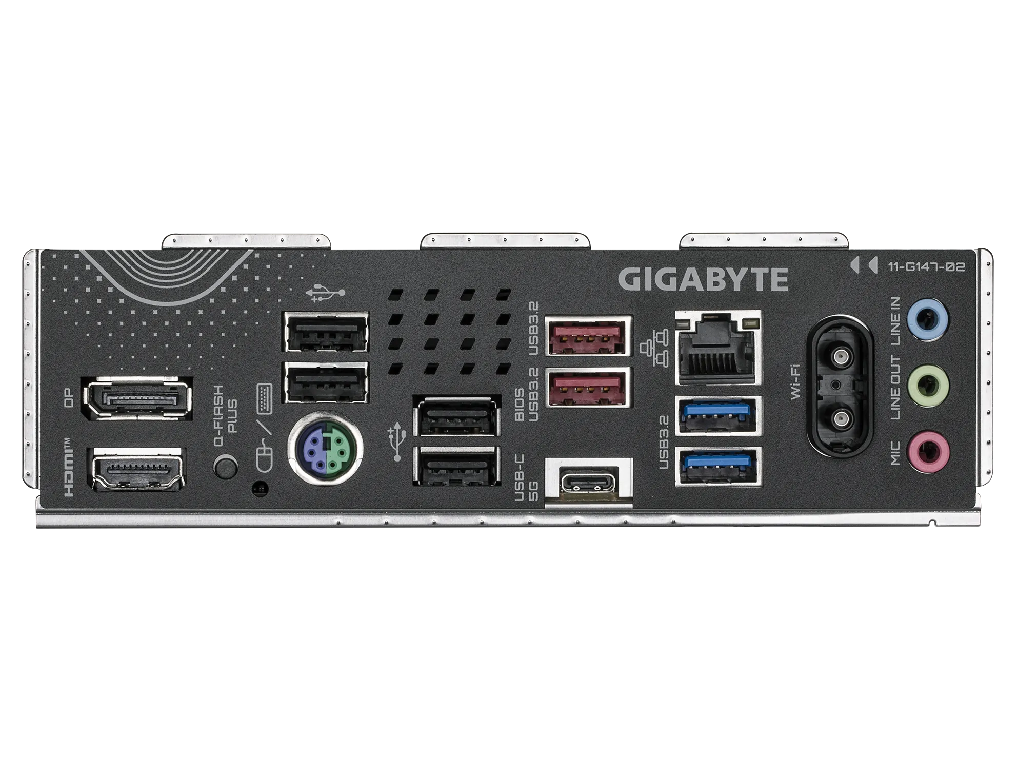 GIGABYTE B850 EAGLE WIFI6E, Socket AM5, 12Phases, AMD B850, Dual 4xDDR5-8200, APU AMD graphics, HDMI, DP, 4xPCIe5.0 X16, 4xSATA3, RAID, 3xM.2 PCIe 5.0, Realtek 7.1 HDA, 1x2.5GbE LAN, WiFi6e/BT, 2xUSB 3.2Gen2, 6xUSB3.2 (2C+4A), RGB Fusion 2.0, Black, ATX - миниатюра 4