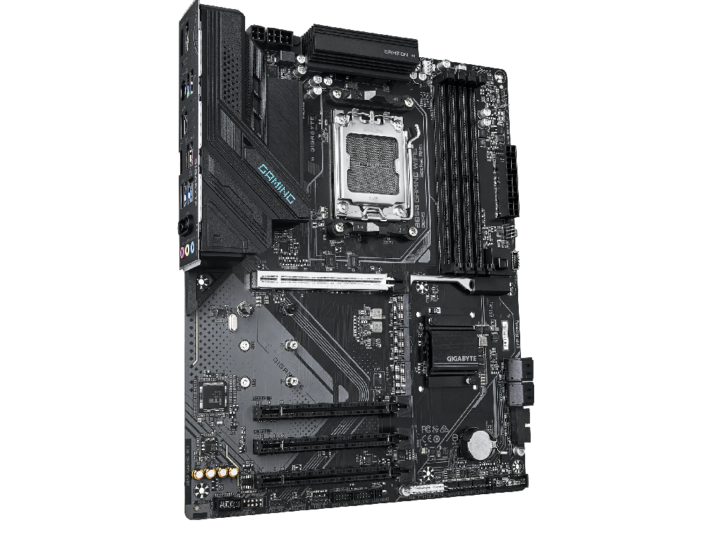 GIGABYTE B850 GAMING WF6, Socket AM5, 10Phases, AMD B85 B850 Dual 4XDDR58200 Apu Amd Graphics Hdmi Dp 4XPCIE50 X16 4XSATA3 Raid 3XM2 Pcie 50 Realtek 71 Hdaspdif 1X25GB E Lan WIFI6EBT 2X - миниатюра 3