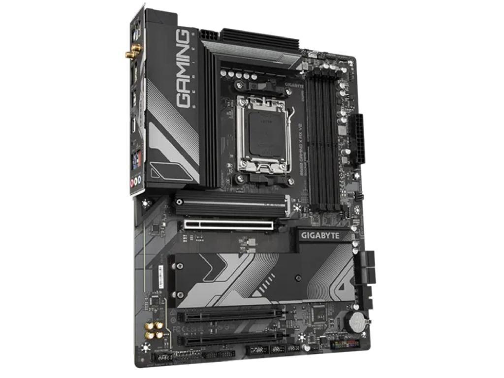 GIGABYTE B650 GAMING X AX V2, Socket AM5, 12Phases, AMD B650, Dual 4xDDR5-8000, APU AMD graphics, HDMI, DP, 3xPCIe4.0 X16, 4xSATA3, RAID, 3xM.2 PCIe 5.0, Realtek 7.1 Audio, 2.5GbE LAN, WiFi6E/BT, 1xUSB-C 3.2Gen2x2, 2xUSB 3.2Gen2(1A+1C), 5xUSB3.2, RGB Fusion 2.0, ATX - миниатюра 3