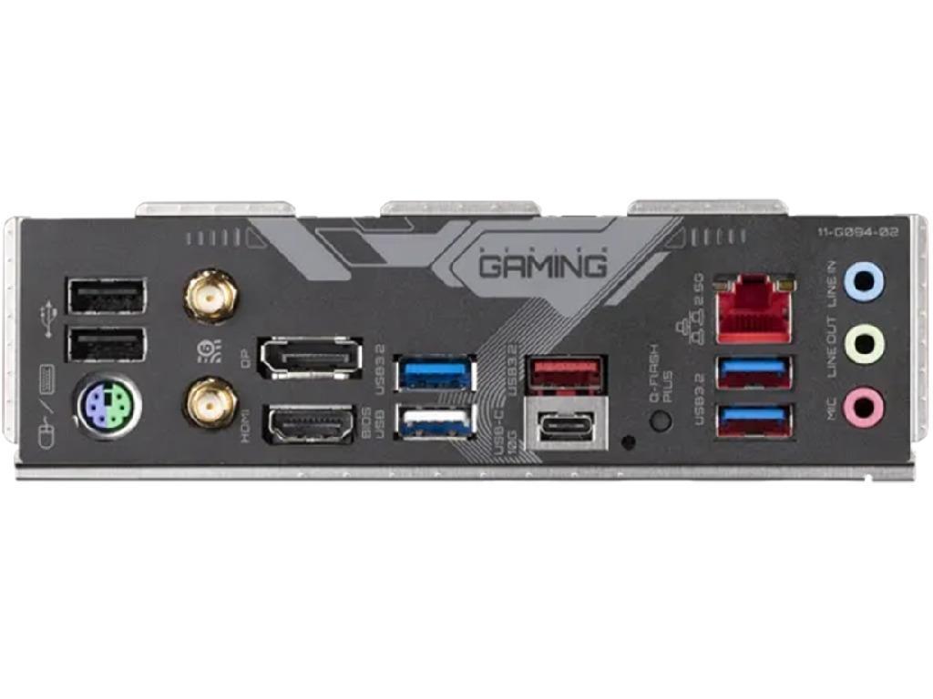 GIGABYTE B650 GAMING X AX V2, Socket AM5, 12Phases, AMD B650, Dual 4xDDR5-8000, APU AMD graphics, HDMI, DP, 3xPCIe4.0 X16, 4xSATA3, RAID, 3xM.2 PCIe 5.0, Realtek 7.1 Audio, 2.5GbE LAN, WiFi6E/BT, 1xUSB-C 3.2Gen2x2, 2xUSB 3.2Gen2(1A+1C), 5xUSB3.2, RGB Fusion 2.0, ATX - миниатюра 5