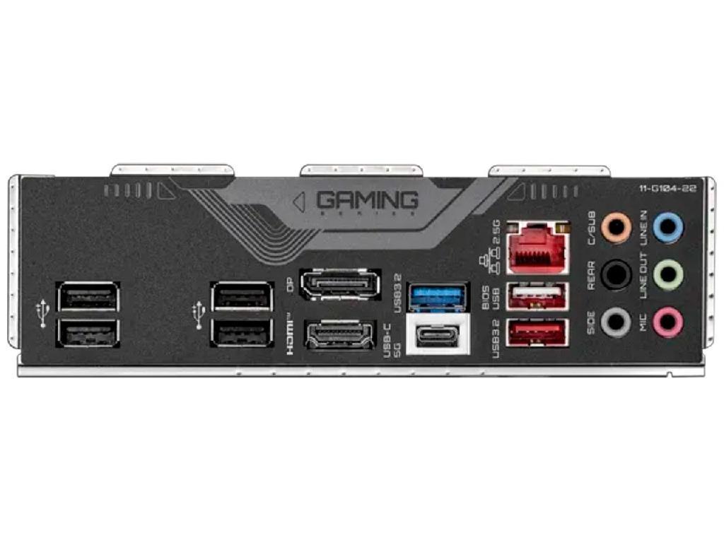GIGABYTE B760 GAMING X GEN5, Socket 1700, Intel® B760 (14/13/12th Gen CPU), 10Phases, CPU iGPU, Dual 4xDDR5-7600, HDMI, DP, 3xPCIe X16 5.0, 4xSATA3, RAID, 3xM.2 4.0, Realtek 7.1, 1x2.5GbE LAN, 1xUSB-C 3.2 Gen2, 1xUSB3.2Gen2, 4xUSB 3.2(3A+1C), RGB Fusion 2.0, ATX - миниатюра 4