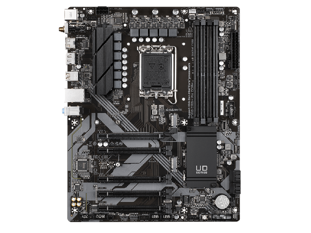 MB S1700 Gigabyte B760 DS3H AX ATX - миниатюра 2