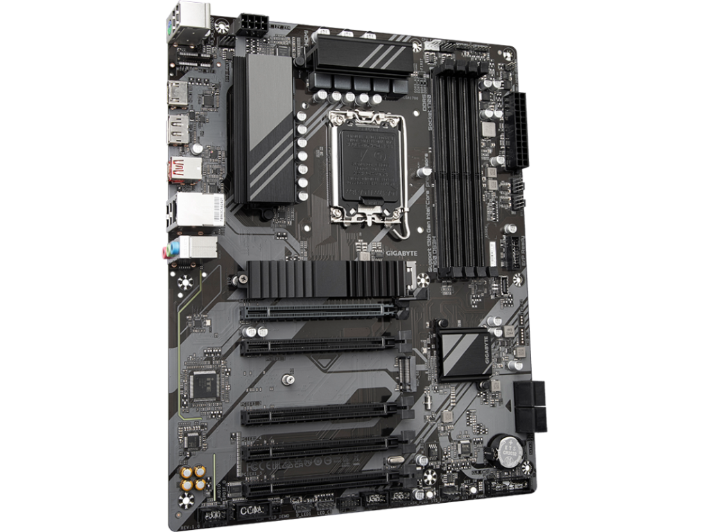 MB S1700 Gigabyte B760 DS3H GEN5 ATX Factor de forma a placii de baza ATX Socket LGA1700 Chipset Intel B760 Tip Memorie DDR5 SDRAM Capacitate max. Totala RAM 256GB Sloturi memorie 4x DIMM Frecventa memorie 4800 MHz - миниатюра 3