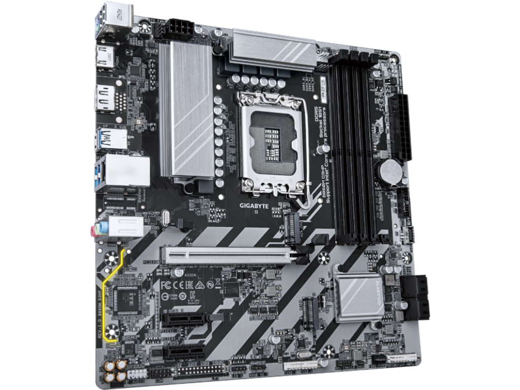 MB S1851 Gigabyte B860M D3HP mATX Factor de forma a pla Placii De Baza Microatx Socket LGA1851 Chipset Intel B860 Tip Memorie DDR5 Sdram Capacitate Max Totala RAM 256GB Sloturi Memorie 4X Dimm Frecventa - миниатюра 3