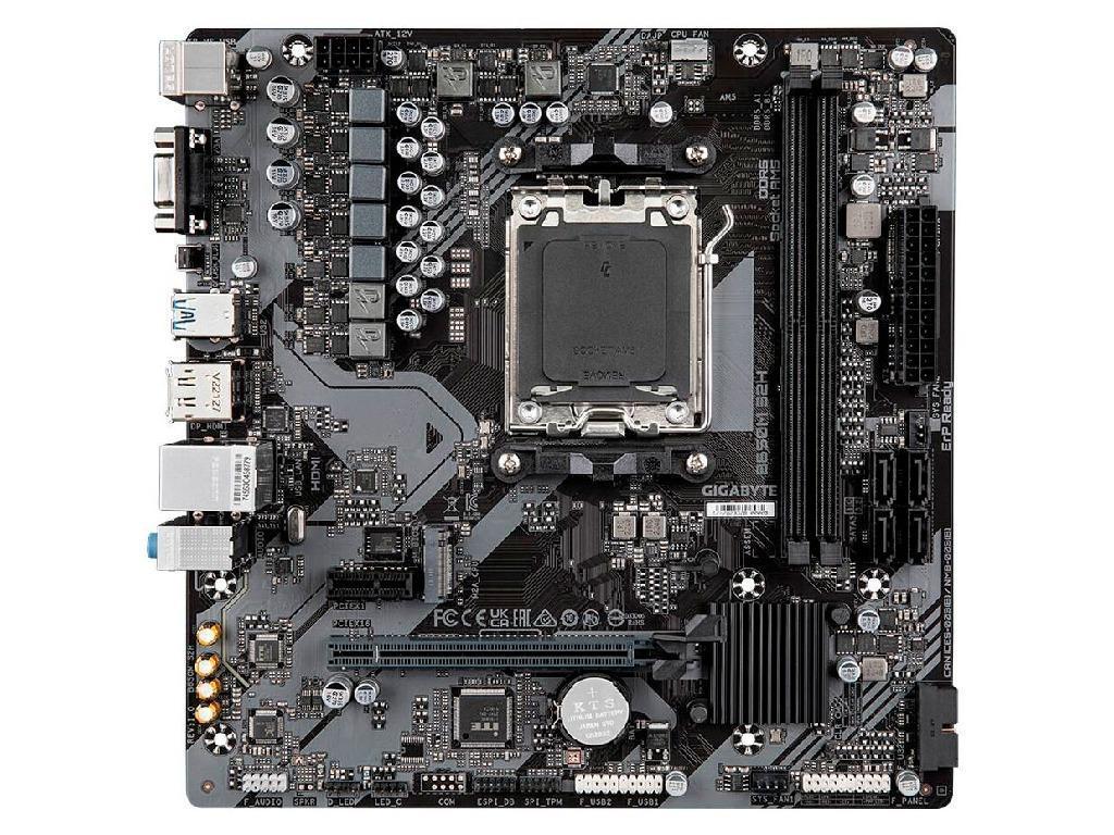 GIGABYTE B650M S2H, Socket AM5, 9Phases, AMD B650, Dual 2xDDR5-6400, APU AMD graphics, VGA, HDMI, DP, 1xPCIe4.0 X16, 4xSATA3, RAID, 1xM.2PCIe 4.0, 1xPCIeX1, Realtek 7.1 HDA, 1GbE LAN, 4xUSB3.2, RGB Fusion 2.0, mATX - миниатюра 2