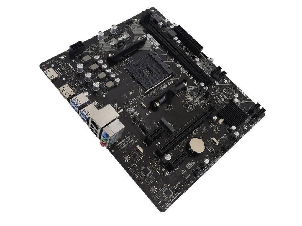 BIOSTAR A520MT, Socket AM4, AMD A520, Dual 2xDDR4-4933, APU AMD graphics, HDMI, DP, 1xPCIe 3.0 X16, 4xSATA3, RAID, 1xM.2 Slot, 2xPCIe 3.0 X1, ALC897 HDA, GbE LAN, 1xUSB-C 3.2 Gen2 header, 4xUSB3.2, mATX - миниатюра 3