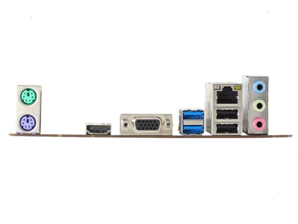 BIOSTAR A68N-2100K, MB + CPU onboard Dual-core AMD E1-6010 1.35GHz, 2xDDR3-1600, AMD Radeon R2 Graphics, support HDCP, VGA, HDMI, 1x PCI-Ex16, 2xSATA3, COM+LPT headers, ALC887 7.1-Ch HDA, 1xGbE LAN, 2xUSB3.2 Gen1, 2xUSB 2.0, mini-ITX - миниатюра 3