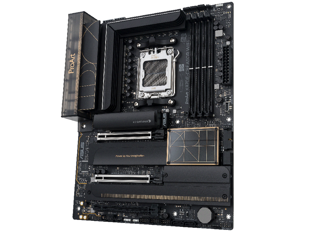MB AM5 Asus ProArt X870E-CREATOR WIFI ATX Factor de forma a placii de baza ATX Socket AM5 Chipset AMD X870E Tip Memorie DDR5 SDRAM Capacitate max. Totala RAM 256GB Sloturi memorie 4x DIMM Frecventa memorie 4400 MHz - миниатюра 5