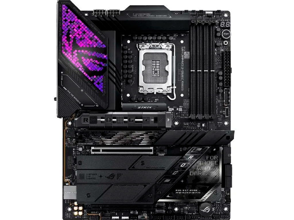 MB S1851 Asus ROG STRIX Z890-E GAMING WIFI ATX Factor de forma a placii de baza ATX Socket LGA1851 Chipset Intel Z890 Tip Memorie DDR5 SDRAM Capacitate max. Totala RAM 192GB Sloturi memorie 4x DIMM - миниатюра 2