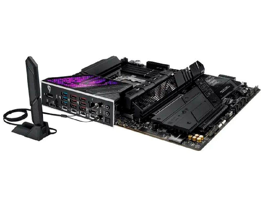 MB S1851 Asus ROG STRIX Z890-E GAMING WIFI ATX Factor de forma a placii de baza ATX Socket LGA1851 Chipset Intel Z890 Tip Memorie DDR5 SDRAM Capacitate max. Totala RAM 192GB Sloturi memorie 4x DIMM - миниатюра 7