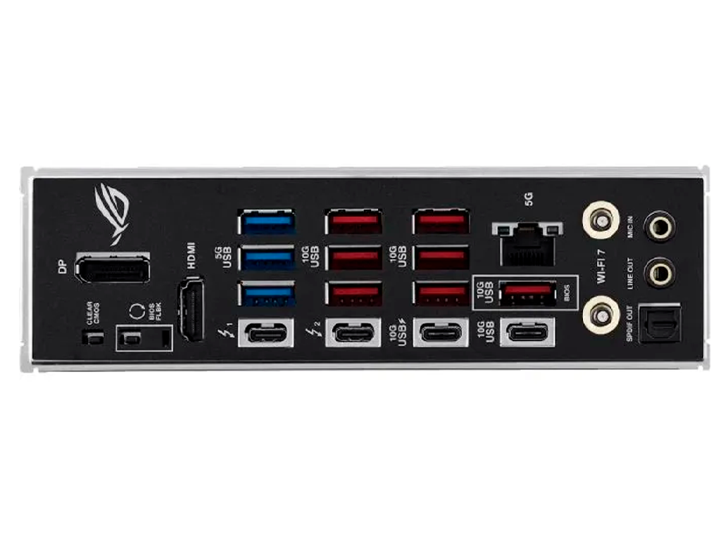 MB S1851 Asus ROG STRIX Z890-E GAMING WIFI ATX Factor de forma a placii de baza ATX Socket LGA1851 Chipset Intel Z890 Tip Memorie DDR5 SDRAM Capacitate max. Totala RAM 192GB Sloturi memorie 4x DIMM - миниатюра 6