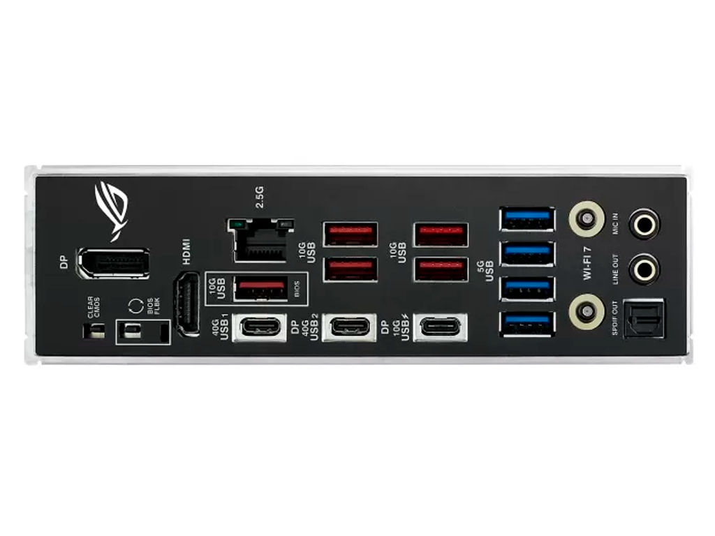 ASUS ROG STRIX X870-F GAMING WIFI, Socket AM5, AMD X870, 20Phases, Dual 4xDDR5-8000+, APU AMD graphics, HDMI, DP, 2xPCIe 5.0 X16, 2xSATA3, RAID, 4xM.2 PCIe 5.0, 1xPCIe x4, ALC 4080 HDA, 2.5GbE LAN, WiFi7/BT, 2xUSB4(Type-C), 1xUSB-C2x2, 6xUSB3.2 Gen2(5A+1C), 4xUSB3.2, Aura Sync RGB 2.0, ATX - миниатюра 4