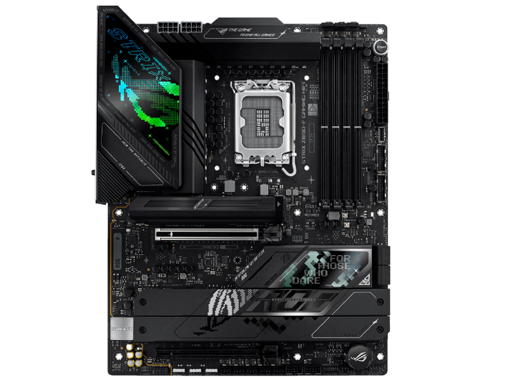 MB S1851 Asus ROG STRIX Z890-F GAMING WIFI ATX Factor de forma a placii de baza ATX Socket LGA1851 Chipset Intel Z890 Tip Memorie DDR5 SDRAM Capacitate max. Totala RAM 192GB Sloturi memorie 4x DIMM - миниатюра 9