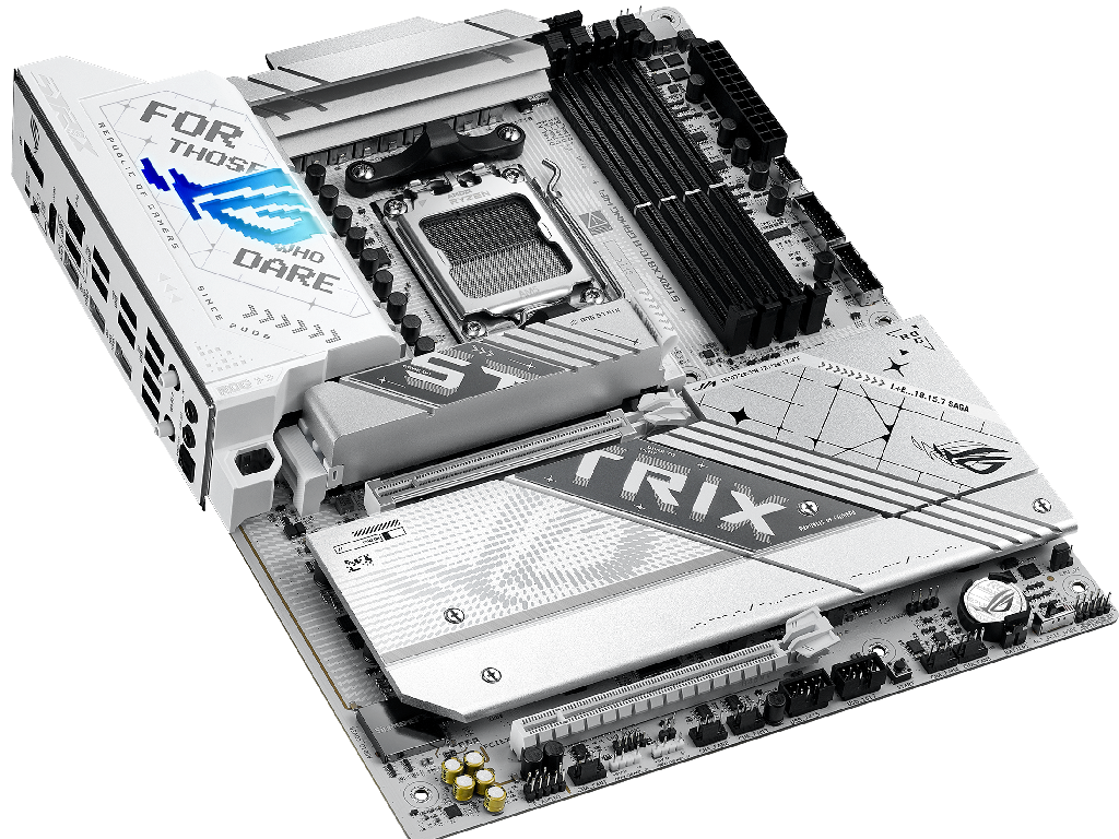 MB AM5 Asus ROG STRIX X870-A GAMING WIFI ATX Factor de forma a placii de baza ATX Socket AM5 Chipset AMD X870 Tip Memorie DDR5 SDRAM Capacitate max. Totala RAM 192GB Sloturi memorie 4x DIMM - миниатюра 6