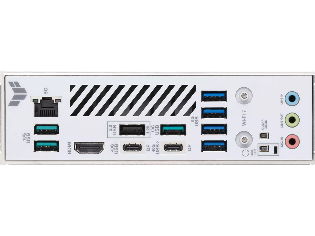 ASUS TUF GAMING X870-PRO WIFI7 W NEO AMD X870, AM5, Dual DDR5 8600+ MHz, PCI-E 5.0 x16, HDMI/2xUSB4 USB Type-C Display Output, SATA PCIe RAID, 2xM.2 PCIe 5.0 x4 Socket, 2xM.2 PCIe 4.0 x4, SB 8-Ch., WiFi7 (placa de baza/материнская плата) - миниатюра 5