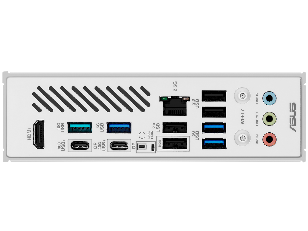 MB AM5 Asus X870 MAX GAMING WIFI7 W ATX Factor de forma a placii de baza ATX Socket AM5 Chipset AMD X870 Tip Memorie DDR5 SDRAM Capacitate max. Totala RAM 256GB Sloturi memorie 4x DIMM - миниатюра 8