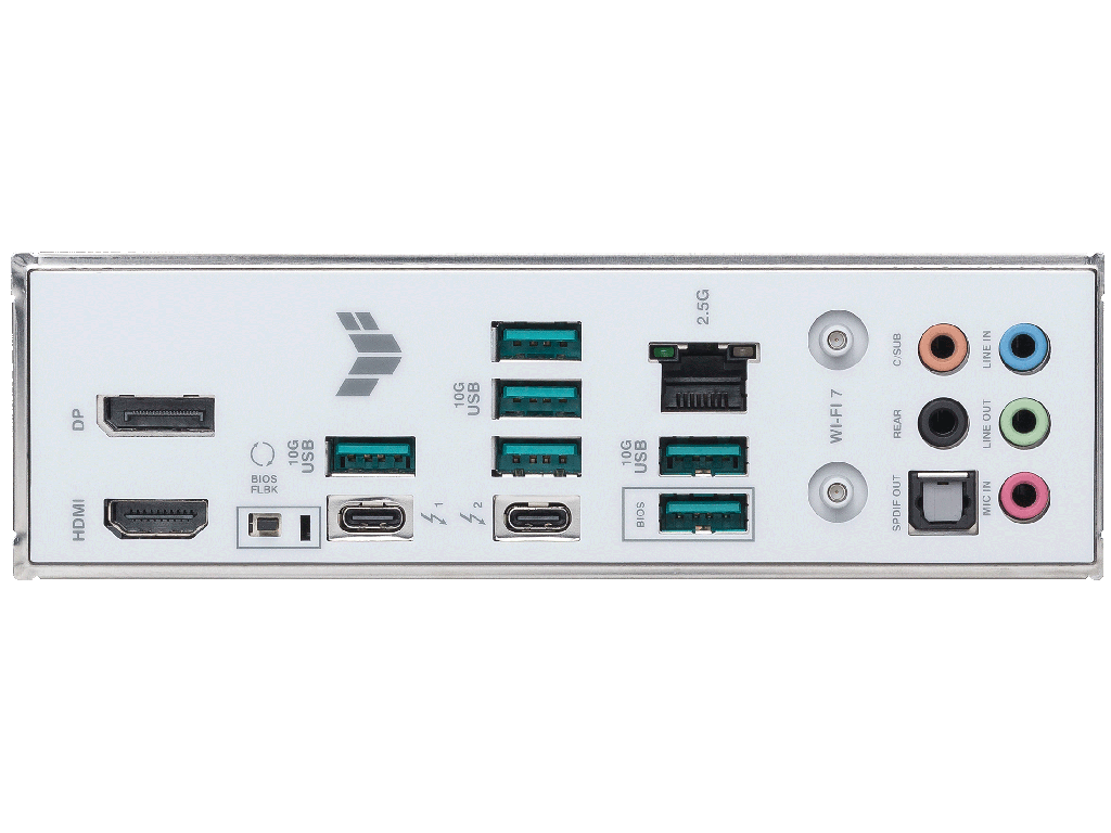 ASUS TUF GAMING Z890-PRO WIFI Intel Z890, LGA1851, Dual DDR5 9066+ MHz, PCIe 5.0 x16, PCIe 4.0 x16, DP/HDMI/2xThunderbolt4 video/USB Type-C video, PCIe RAID,SATA RAID,M.2 PCIe 5.0 x4, 3xM.2 slots PCIe 4.0 x4, SB 8-Ch., Wi-Fi 7 802.11be BT5.4, 2.5Gb Ether - миниатюра 5