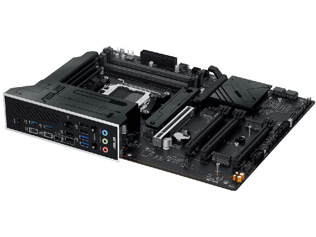 ASUS X870 MAX GAMING WIFI7 AMD X870, AM5, Dual DDR5 800 8000 Mhz Pcie 50 X16 HDMI2XUSB4 USB Typec Display Output Sata Pcie Raid M2 Pcie 50 X4 Socket 2XM2 Pcie 40 X4 Sb 8CH WIFI7 Placa D - миниатюра 7