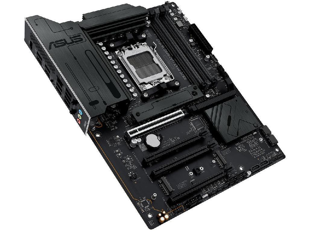 ASUS X870 MAX GAMING WIFI7 AMD X870, AM5, Dual DDR5 800 8000 Mhz Pcie 50 X16 HDMI2XUSB4 USB Typec Display Output Sata Pcie Raid M2 Pcie 50 X4 Socket 2XM2 Pcie 40 X4 Sb 8CH WIFI7 Placa D - миниатюра 6