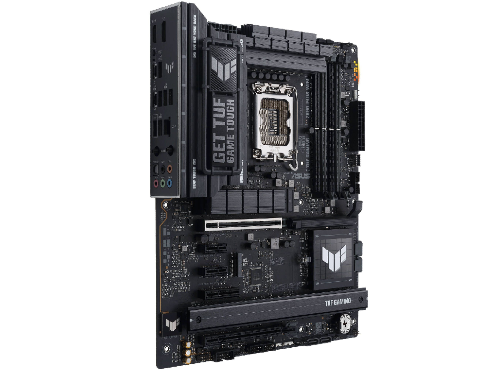 ASUS TUF GAMING Z890-PLUS WIFI Intel Z890, LGA1851, Dual DDR5 9066+ MHz, PCIe 5.0 x16, PCIe 4.0 x16, DP/HDMI/Thunderbolt4 video/USB Type-C video, PCIe RAID,SATA RAID, M.2 PCIe 5.0 x4, 3xM.2 slots PCIe 4.0 x4, SB 8-Ch., Wi-Fi 7 802.11be BT5.4, 2.5Gb Ether - миниатюра 3