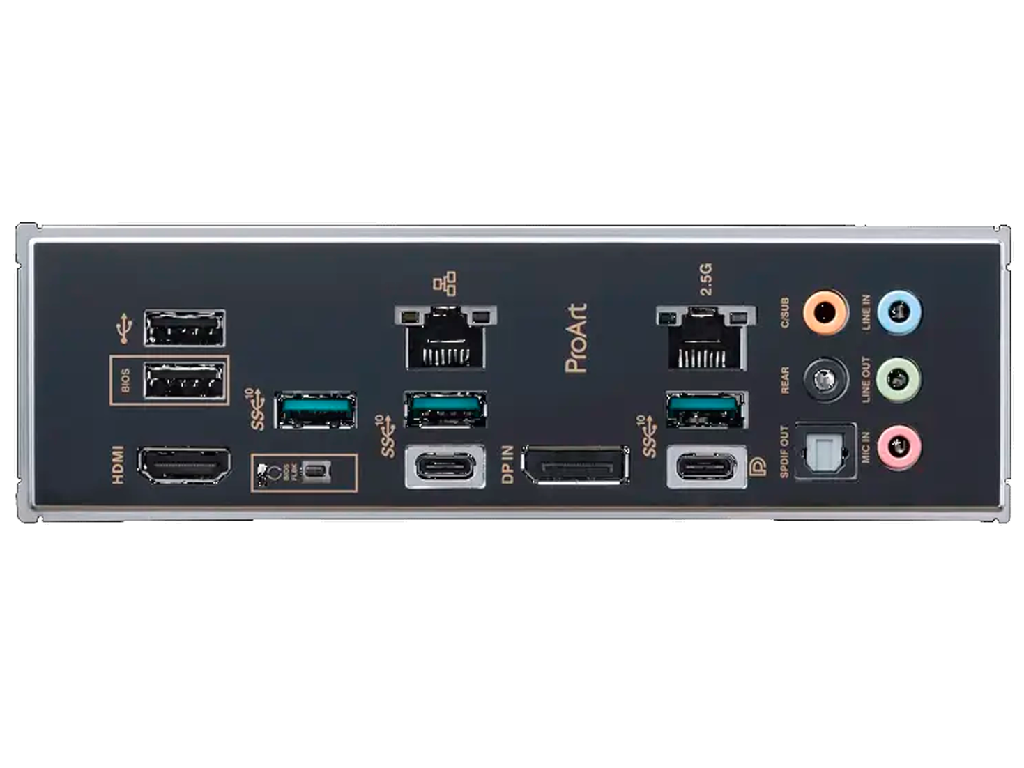 MB AM5 Asus ProArt B650-CREATOR ATX Factor de forma a placii de baza ATX Socket AM5 Chipset AMD B650 Tip Memorie DDR5 SDRAM Capacitate max. Totala RAM 192GB Sloturi memorie 4x DIMM Frecven%3Fa memorie 5200 MHz - миниатюра 4
