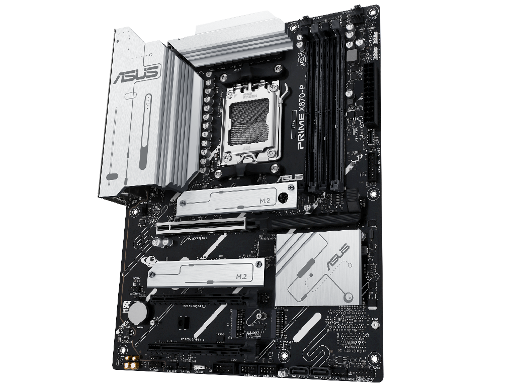 MB AM5 Asus PRIME X870-P ATX Factor de forma a placii de baza ATX Socket AM5 Chipset AMD X870 Tip Memorie DDR5 SDRAM Capacitate max. Totala RAM 192GB Sloturi memorie 4x DIMM - миниатюра 5