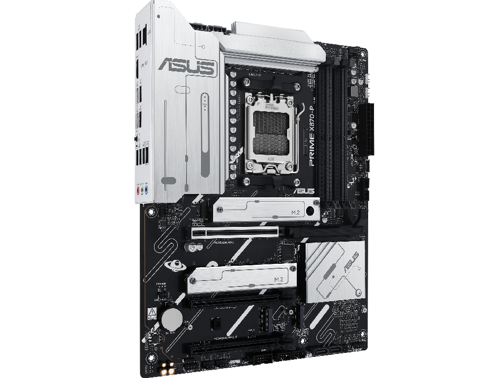 MB AM5 Asus PRIME X870-P ATX Factor de forma a placii de baza ATX Socket AM5 Chipset AMD X870 Tip Memorie DDR5 SDRAM Capacitate max. Totala RAM 192GB Sloturi memorie 4x DIMM - миниатюра 3