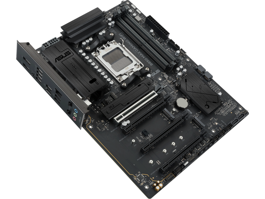 MB AM5 Asus B850 MAX GAMING WIFI ATX Factor de forma a placii de baza ATX Socket AM5 Chipset AMD B850 Tip Memorie DDR5 SDRAM Capacitate max. Totala RAM 256GB Sloturi memorie 4x DIMM - миниатюра 5