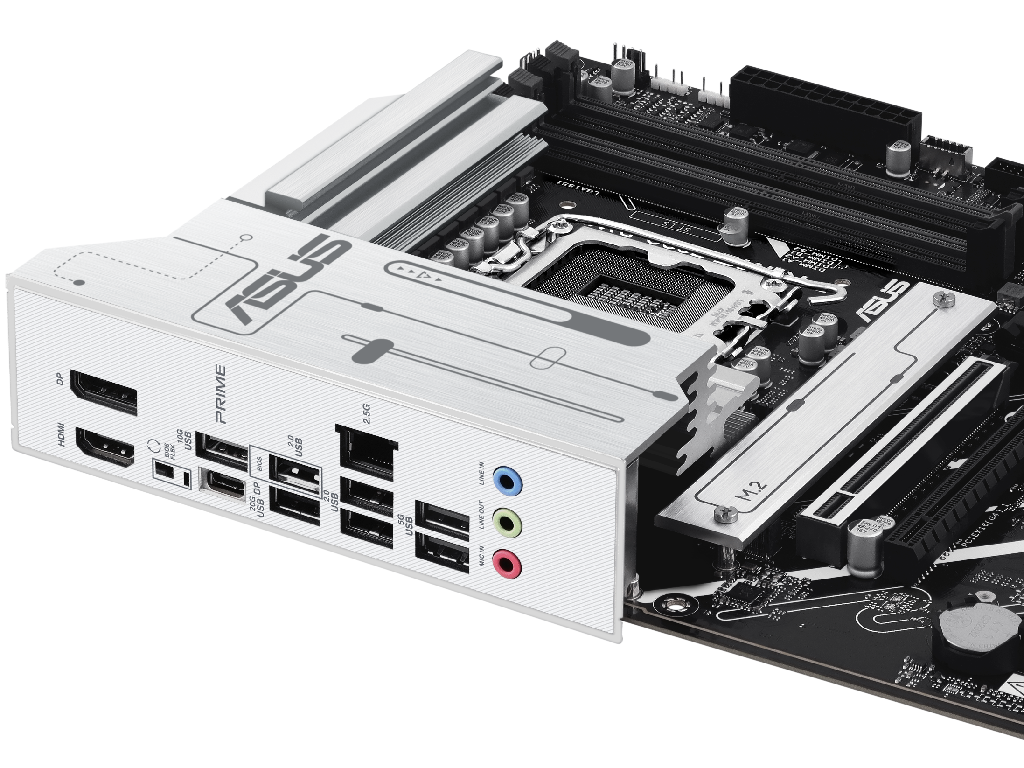MB S1851 Asus PRIME Z890-P ATX Factor de forma a placii de baza ATX Socket LGA1851 Chipset Intel Z890 Tip Memorie DDR5 SDRAM Capacitate max. Totala RAM 192GB Sloturi memorie 4x DIMM - миниатюра 6