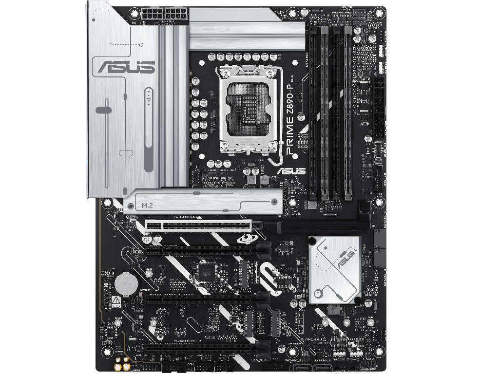 MB S1851 Asus PRIME Z890-P ATX Factor de forma a placii de baza ATX Socket LGA1851 Chipset Intel Z890 Tip Memorie DDR5 SDRAM Capacitate max. Totala RAM 192GB Sloturi memorie 4x DIMM - миниатюра 2